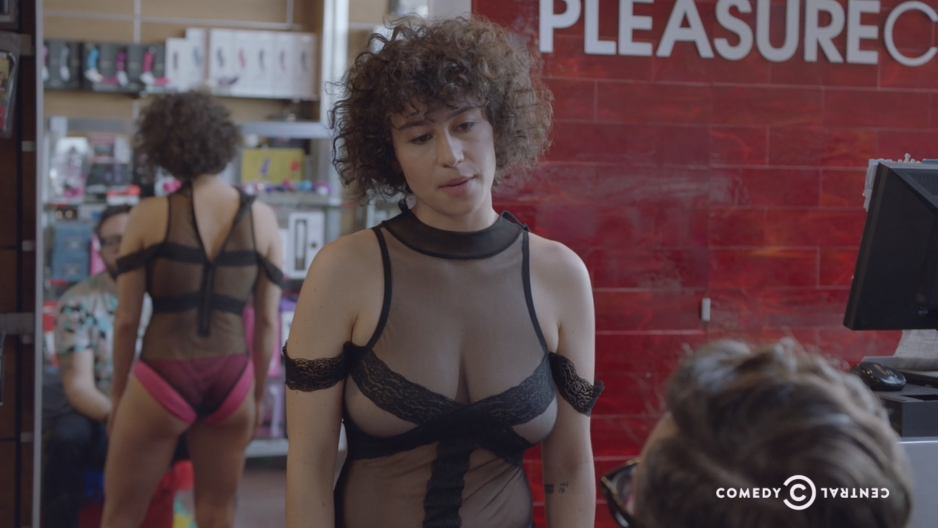 100 Pictures of Ilana Glazer from nearly every angle in a body stocking - I...