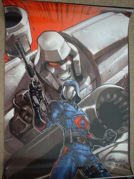 Cobra Commander and Megatron