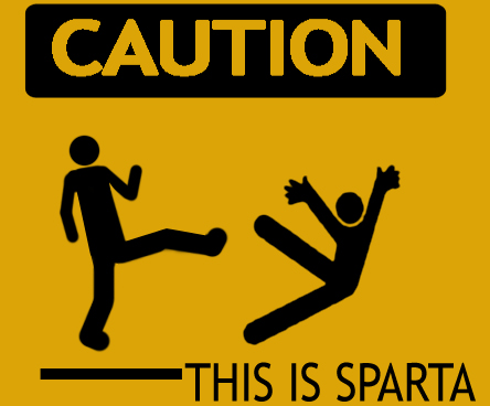 Spartan Caution