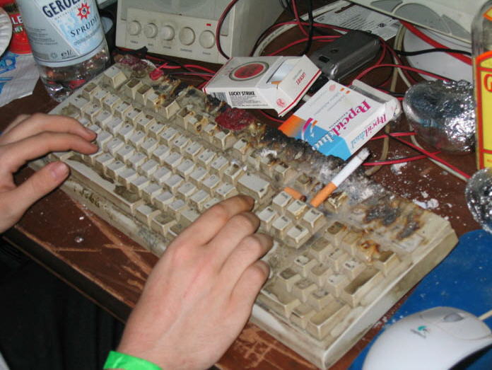 Smoker's Keyboard