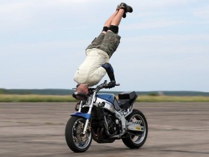 Motorcycle Headstand
