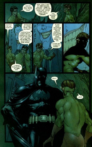 Batman vs Kid Flash