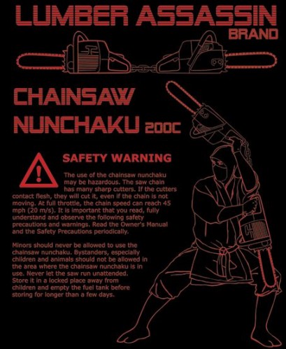 chainsaw nunchuku