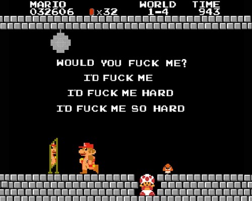 Mario - Would you fuck me