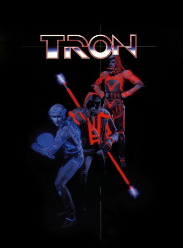 tron blue and red