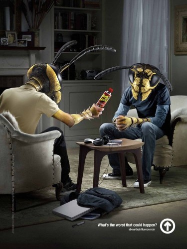 Drugs are like bug spray