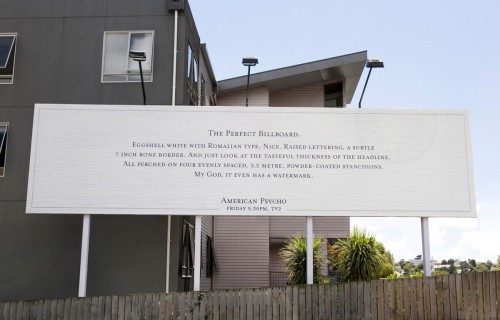 The Perfect Billboard - American Psycho