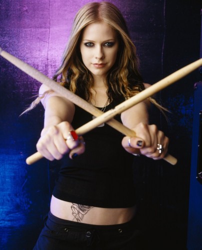 Avril Lavigne Drum Sticks