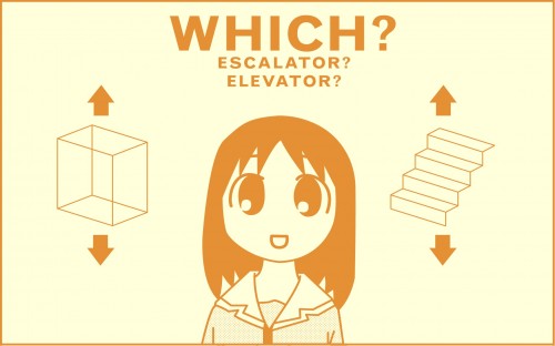Escalator or Elevator