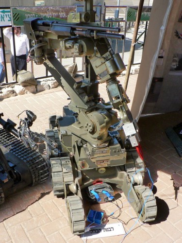 US UGV MarkV-A1 robot by American Andros EOD for the Israeli Defense Force