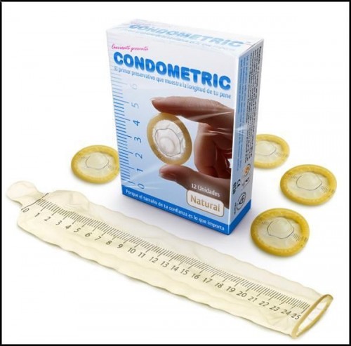 Condometric Condom Measuring Tape