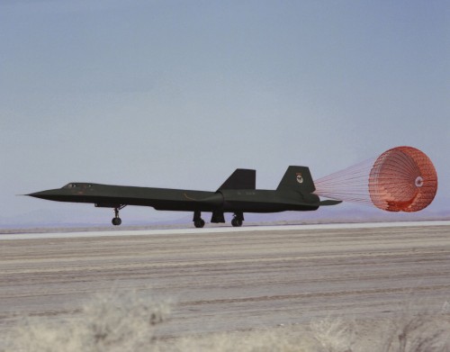 SR-71 Chute Deployment