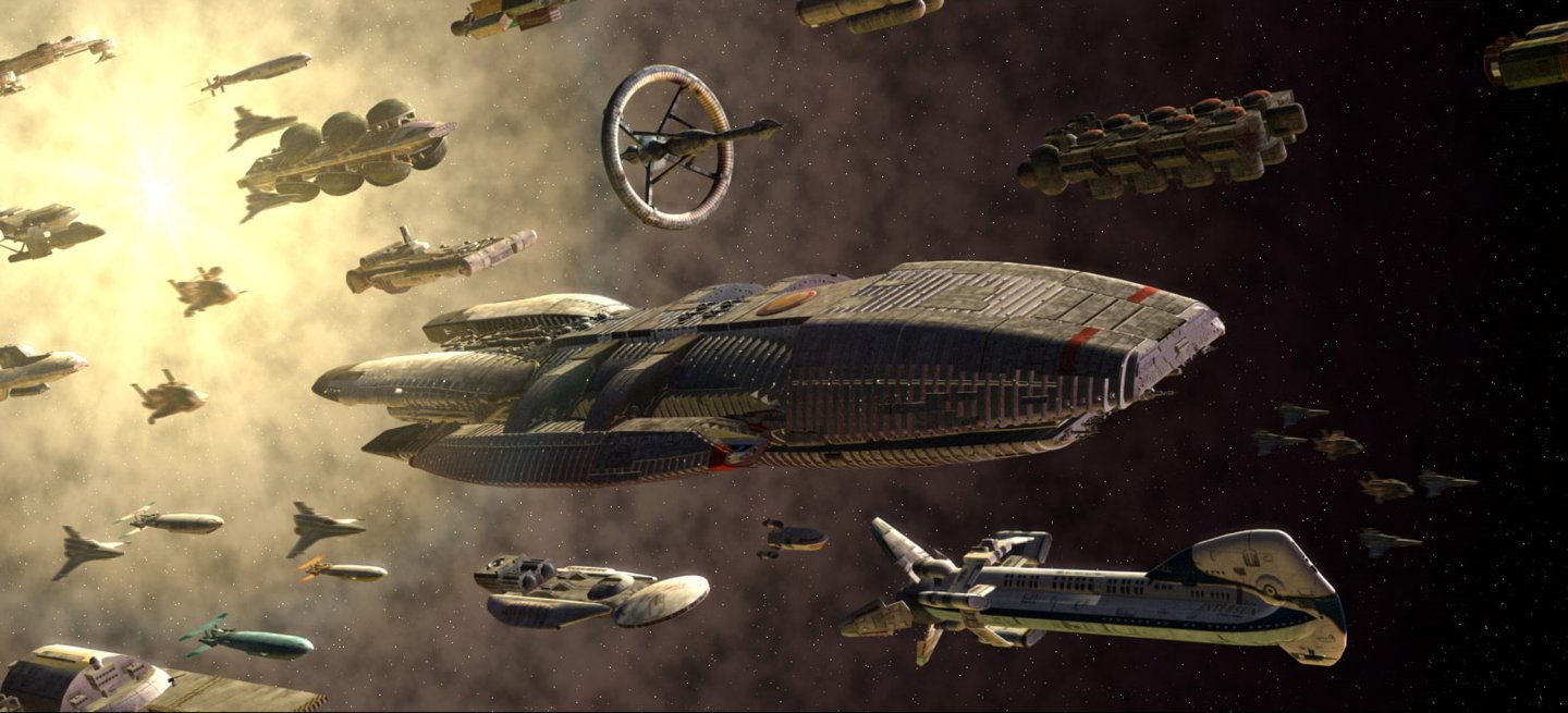 battlestar galactica fleet - MyConfinedSpace