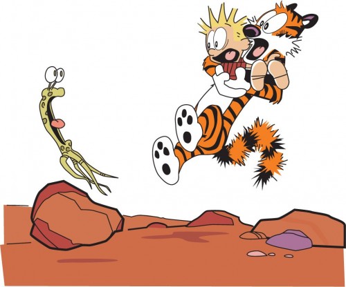 Calvin And Hobbes vs Alien
