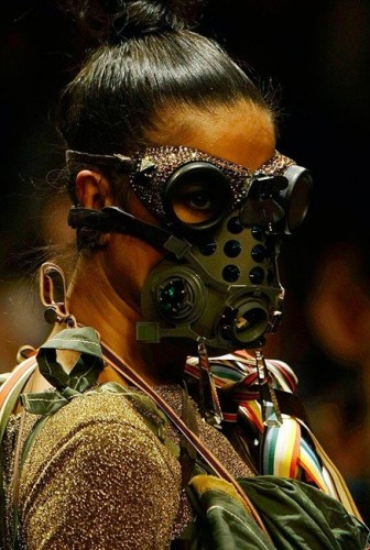 Gas Mask Beauty