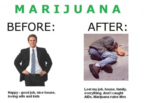 Marijuana Before and After