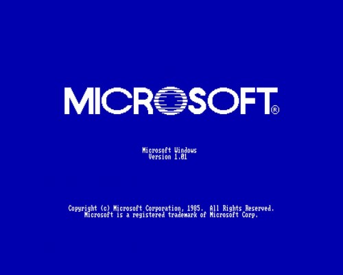 Microsoft Windows V 1.01