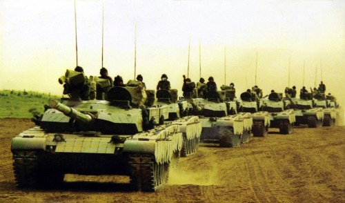Moving Tank Line