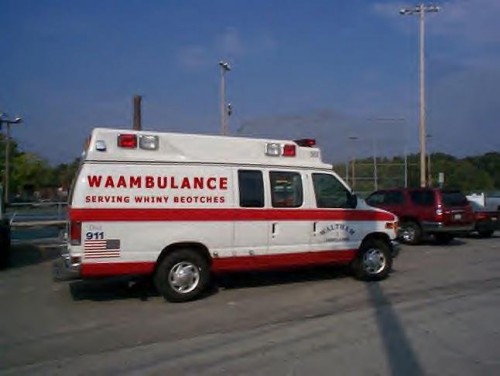 waambulance - serving whiny bitchs