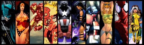 Widescreen Comic Heroes