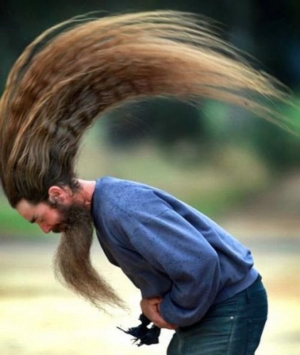 Flowing Hair