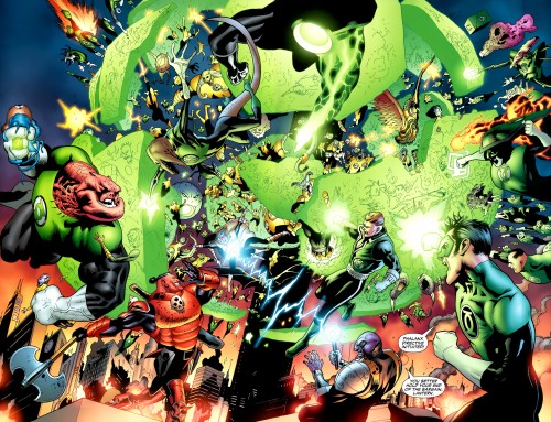 Green Lantern corps FIGHT
