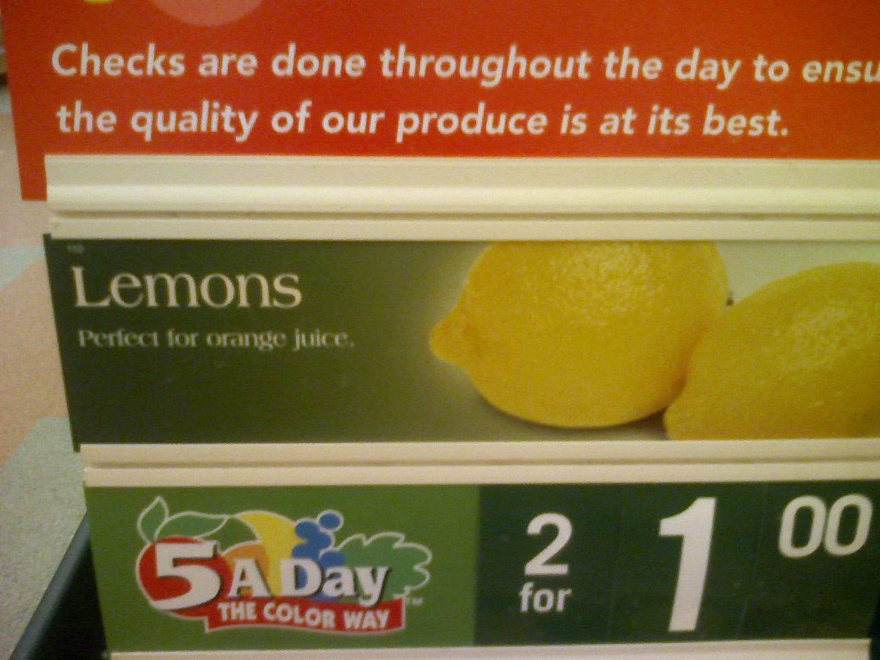 Lemons Perfect for orange juice MyConfinedSpace