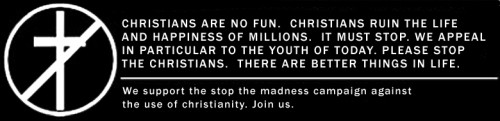 christians are no fun