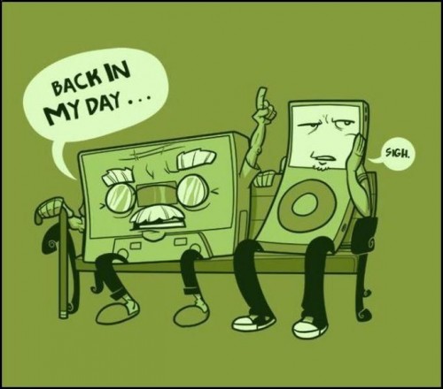 music players - back in my day