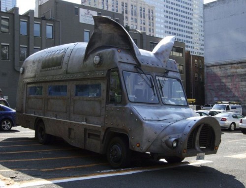 steel pig bus