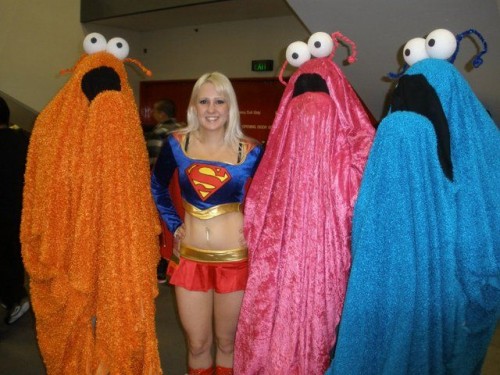 supergirl and space aliens
