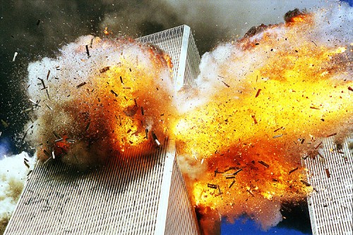 Twin Towers Explosion
