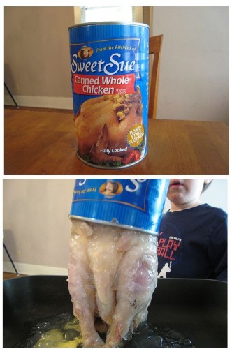 canned whole chicken