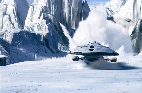 voyager's icey landing