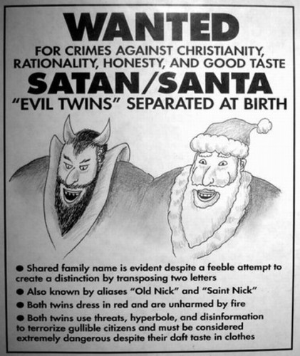 wanted - satan-santa