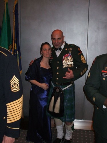 well built man in a kilt