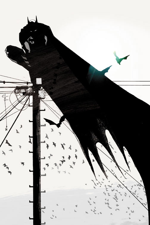 batman on a wire