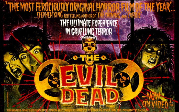 The Evil Dead movie poster