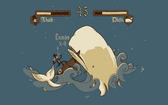 ahab vs dick