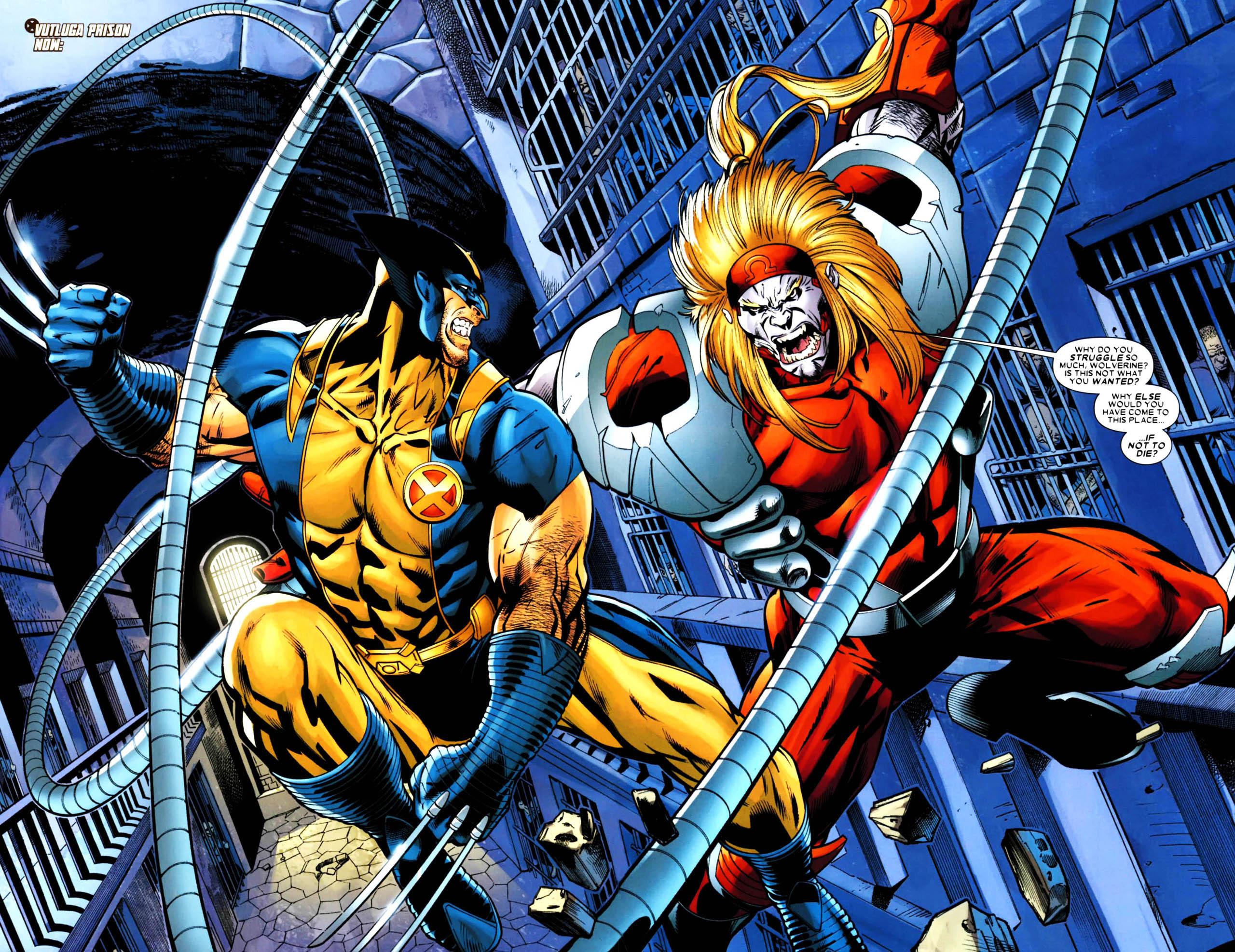wolverine vs omega red | MyConfinedSpace