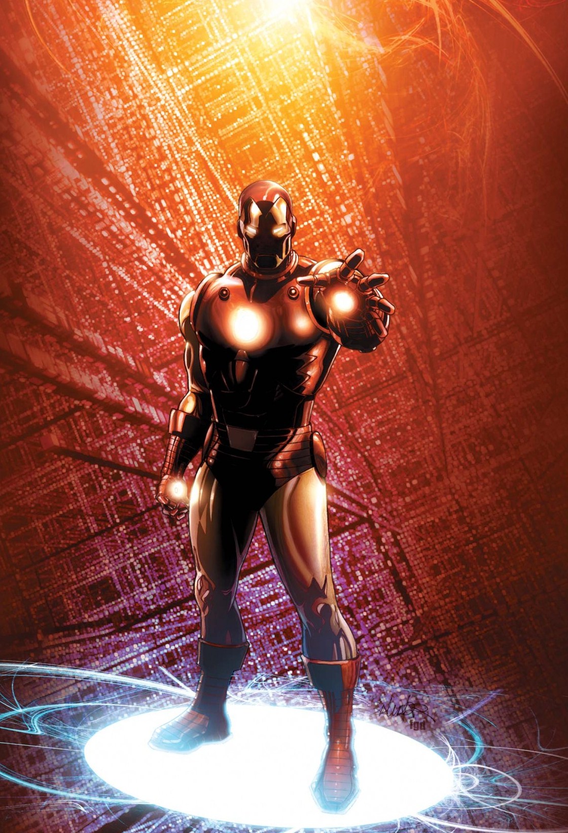 iron man is in shadows