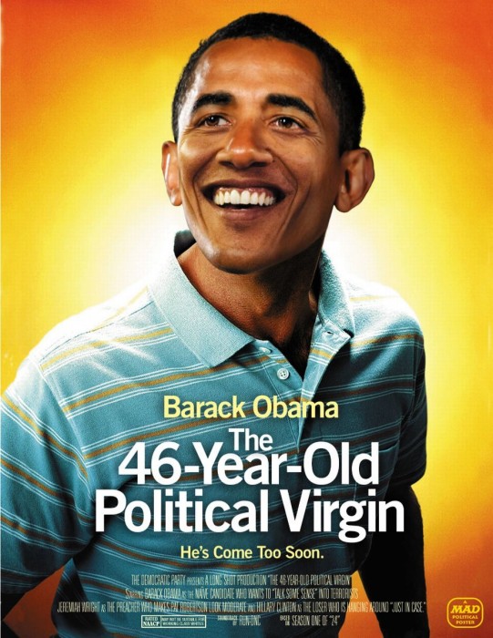 the 46-year-old political virgin