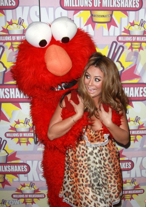 Aubrey O'Day vs Elmo