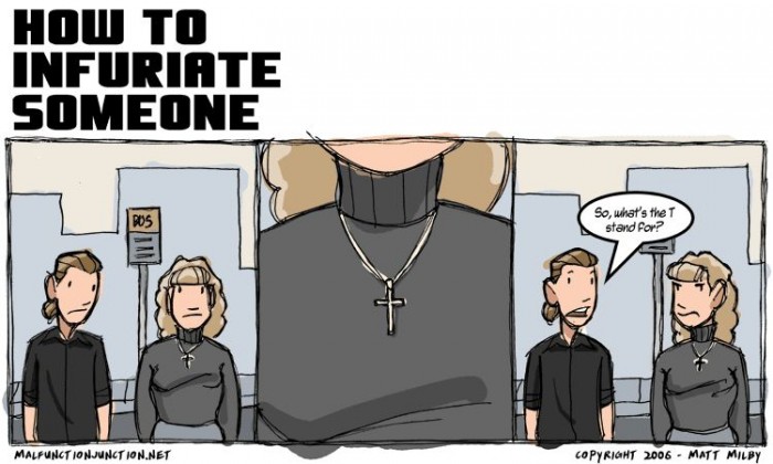 hot to infuriate a christian
