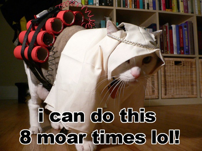 i can do this 8 more times 