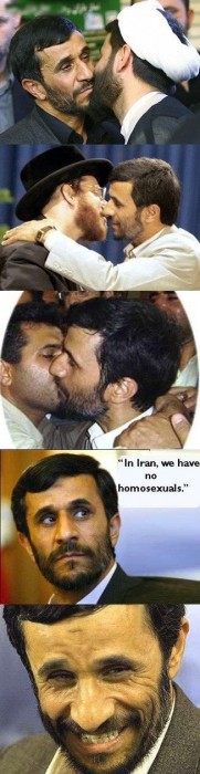in iran, we have no homosexuals