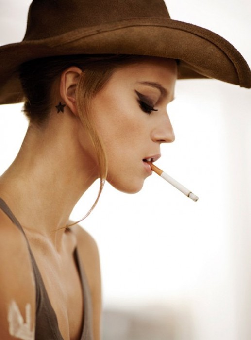sexy smoker