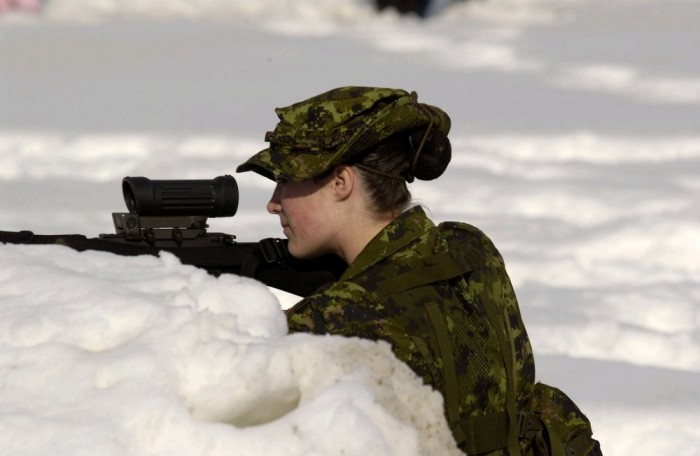 sexy snow sniper