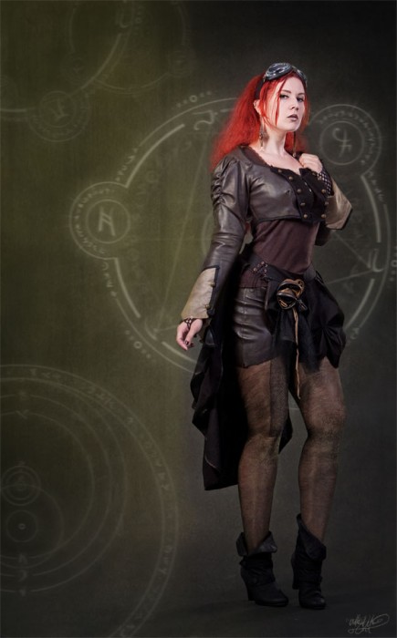 redhead steampunker