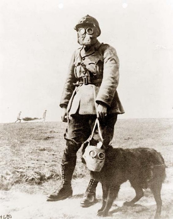 Soldier - French Gasmask